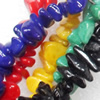 Gemstone Beads, Chips, Mix Colour, 5-8mm, Hole:Approx 1mm, Length:16-inch, Sold by Group