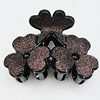 Fashional hair Clip with Plastic, 85x58mm, Sold by Group