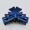 Fashional hair Clip with Plastic, 83x56mm, Sold by Group