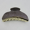 Fashional hair Clip with Plastic, 88x44mm, Sold by Group