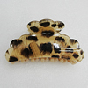 Fashional hair Clip with Acrylic, 85x47mm, Sold by Group