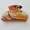 Fashional hair Clip with Acrylic, 84x42mm, Sold by Group