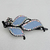 Fashional hair Clip with Plastic, 97x53mm, Sold by Group