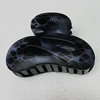 Fashional hair Clip with Plastic, 79x48mm, Sold by Group