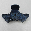 Fashional hair Clip with Plastic, 83x50mm, Sold by Group
