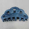 Fashional hair Clip with Plastic, 100x48mm, Sold by Group