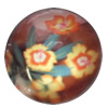 Resin Cabochons, No-Hole Jewelry findings, 29mm, Sold by Bag