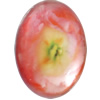 Resin Cabochons, No-Hole Jewelry findings, 29x39mm, Sold by Bag