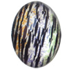 Resin Faceted Cabochons, No-Hole Jewelry findings, 28x38mm, Sold by Bag