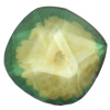 Resin Faceted Cabochons, No-Hole Jewelry findings, 26mm, Sold by Bag