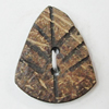 Coconut Shell Button, 25x21mm Hole:2mm, Sold by Bag 