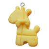 Resin Pendants, Animal 37x27mm, Sold by Bag 