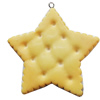 Resin Pendants, Star 61mm, Sold by Bag 