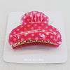 Fashional hair Clip with Acrylic, 69x44mm, Sold by Group