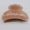 Fashional hair Clip with Acrylic, 69x44mm, Sold by Group