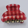 Fashional hair Clip with Acrylic, 43x27mm, Sold by Group