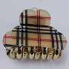 Fashional hair Clip with Acrylic, 47x28mm, Sold by Group