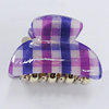 Fashional hair Clip with Acrylic, 43x27mm, Sold by Group