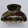 Fashional hair Clip with Acrylic, 43x27mm, Sold by Group