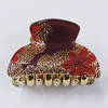 Fashional hair Clip with Acrylic, 43x27mm, Sold by Group