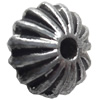 Antique Silver Plastic Beads, 5x7mm, Hole:Approx 2mm, Sold by Bag