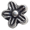 Antique Silver Plastic Beads, 8x3mm, Hole:Approx 2mm, Sold by Bag