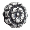 Antique Silver Plastic Beads, 10x4mm, Hole:Approx 2mm, Sold by Bag
