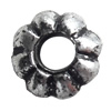 Antique Silver Plastic Beads, 7mm, Hole:Approx 3mm, Sold by Bag
