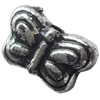 Antique Silver Plastic Beads, 9x6mm, Hole:Approx 2mm, Sold by Bag