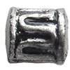 Antique Silver Plastic Beads, 5mm, Hole:Approx 2mm, Sold by Bag