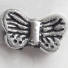 Antique Silver Plastic Beads, 14x9mm, Hole:Approx 2mm, Sold by Bag