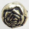 Antique Gold Plastic Beads, 8mm, Hole:Approx 2mm, Sold by Bag