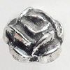 Antique Silver Plastic Beads, 9x10mm, Hole:Approx 2mm, Sold by Bag