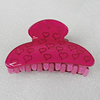 Fashional hair Clip with Acrylic, 69x36mm, Sold by Group