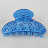 Fashional hair Clip with Acrylic, 69x36mm, Sold by Group