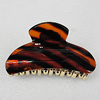 Fashional hair Clip with Acrylic, 81x42mm, Sold by Group