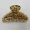 Fashional hair Clip with Acrylic, 80x43mm, Sold by Group