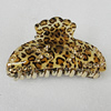 Fashional hair Clip with Acrylic, 80x43mm, Sold by Group