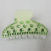 Fashional hair Clip with Acrylic, 80x43mm, Sold by Group