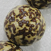 Ceramics Beads, Round 30mm Hole:5.5mm, Sold by Bag