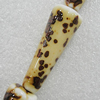 Ceramics Beads, 36x13mm Hole:2mm, Sold by Bag