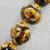 Ceramics Beads, 15x15mm Hole:1.5mm, Sold by Bag