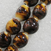 Ceramics Beads, Oval 11x10mm Hole:2mm, Sold by Bag