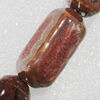 Ceramics Beads, Tube 28x12mm Hole:3mm, Sold by Bag