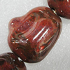 Ceramics Beads, Nugget 35x32mm Hole:4mm, Sold by Bag