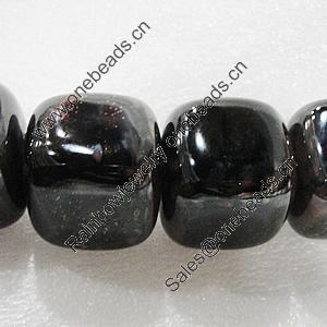 Ceramics Beads, Cube 32mm Hole:5mm, Sold by Bag