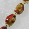 Ceramics Beads, Nugget 27x18mm Hole:2mm, Sold by Bag