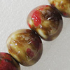 Ceramics Beads, 17x15mm Hole:2mm, Sold by Bag