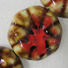 Ceramics Beads, 33mm Hole:4mm, Sold by Bag