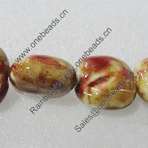 Ceramics Beads, 27mm Hole:4.5mm, Sold by Bag